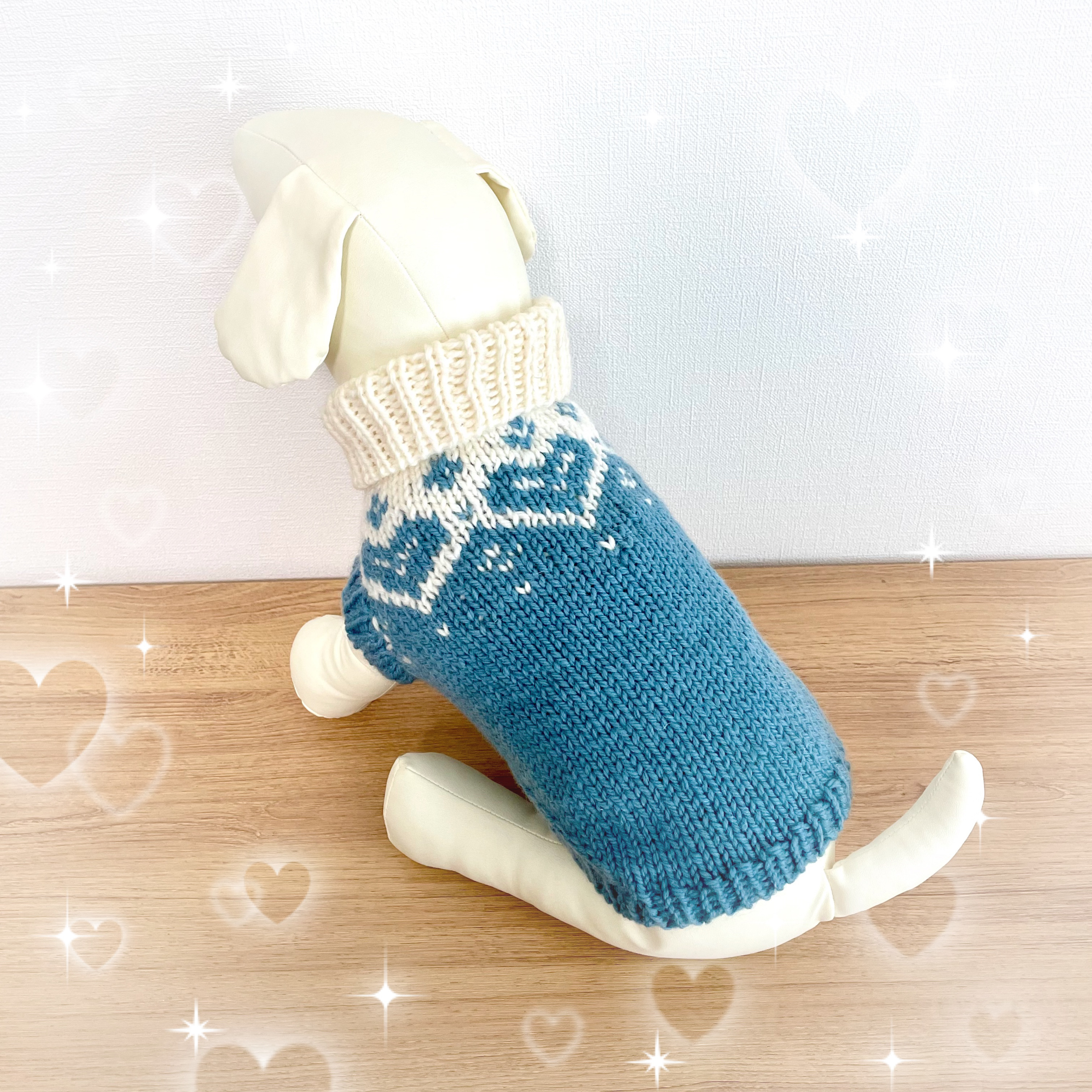 小型犬用手編み服　B e t t y 楽天市場】○編み針セット 毛糸 エブリディソリッドで編むアラン