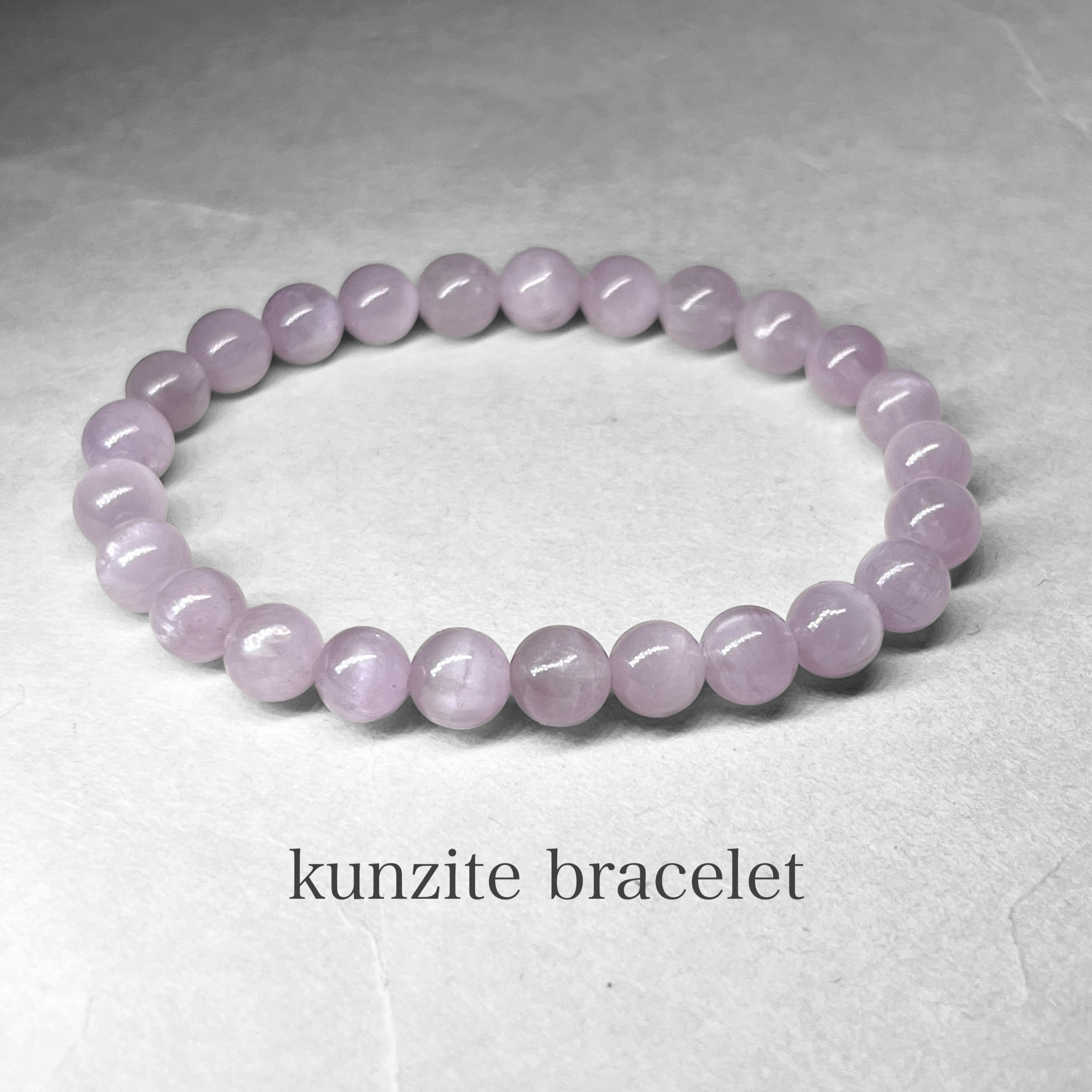 kunzite bracelet / クンツァイトブレスレット B