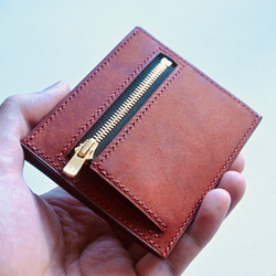 マネークリップ【ブラック】 イタリアンレザー マルゴー 二つ折り財布