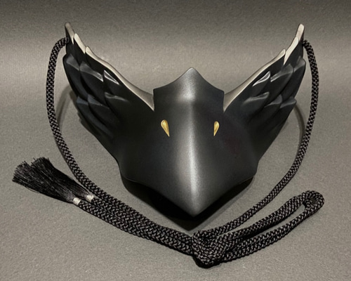 烏面（黒×銀） その他ファッション 朧 通販 18729334｜Creema