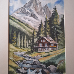 梶原山山頂　水彩画 98c5e3112e68fdafaca04d5dcb5926