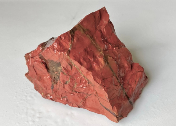 リアル佐渡赤玉石 原石 ② 赤碧玉 国産レッドジャスパー 天然石