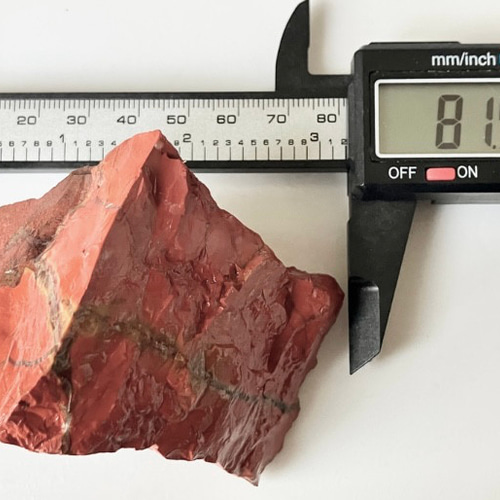 リアル佐渡赤玉石 原石 ② 赤碧玉 国産レッドジャスパー 天然石