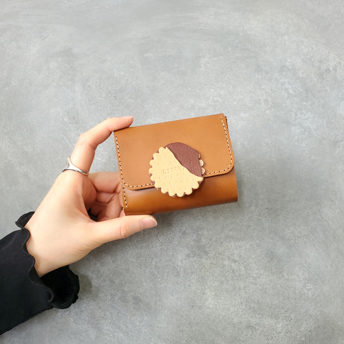 ◇レトロなビスケットが可愛い癒し系財布◇ レディース メンズ お札が