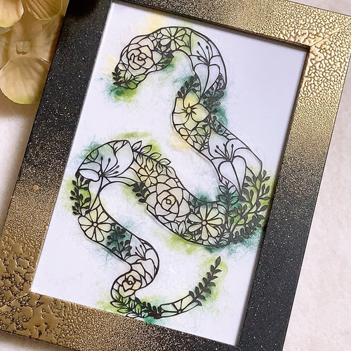 注文品【切り絵】花蛇(はなへび) 切り絵 ふわコロ《紗紀》 通販
