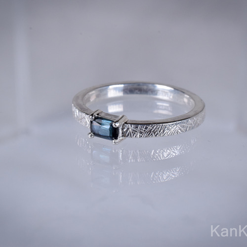 インディゴライトトルマリンのリング 指輪・リング KanKan工房