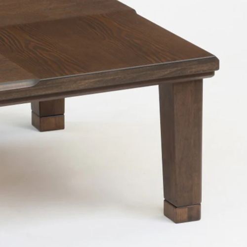 ☆W1200 小倉 BR ブラウン 香川県産 春日工芸 タモ突板 高さ調整 継脚