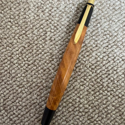 花梨瘤紅白 ボールペンorシャープペンシル 木軸 ペン・筆記用具