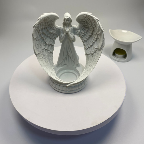 キャンドルホルダー 天使 ろうそく立て 燭台 エンジェル