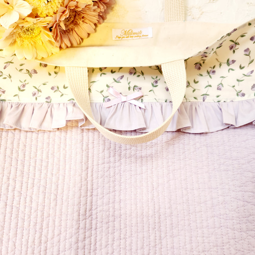 入園入学 ヌビ リバティ 女の子 レッスンバック オーダー 巾着