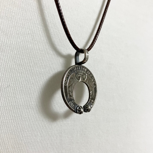 ヴィンテージコイン　ナジャ　シルバー　ネックレス　#インディアンジュエリー アメリカ産 ターコイズ ヴィンテージコイン ナジャ シルバー