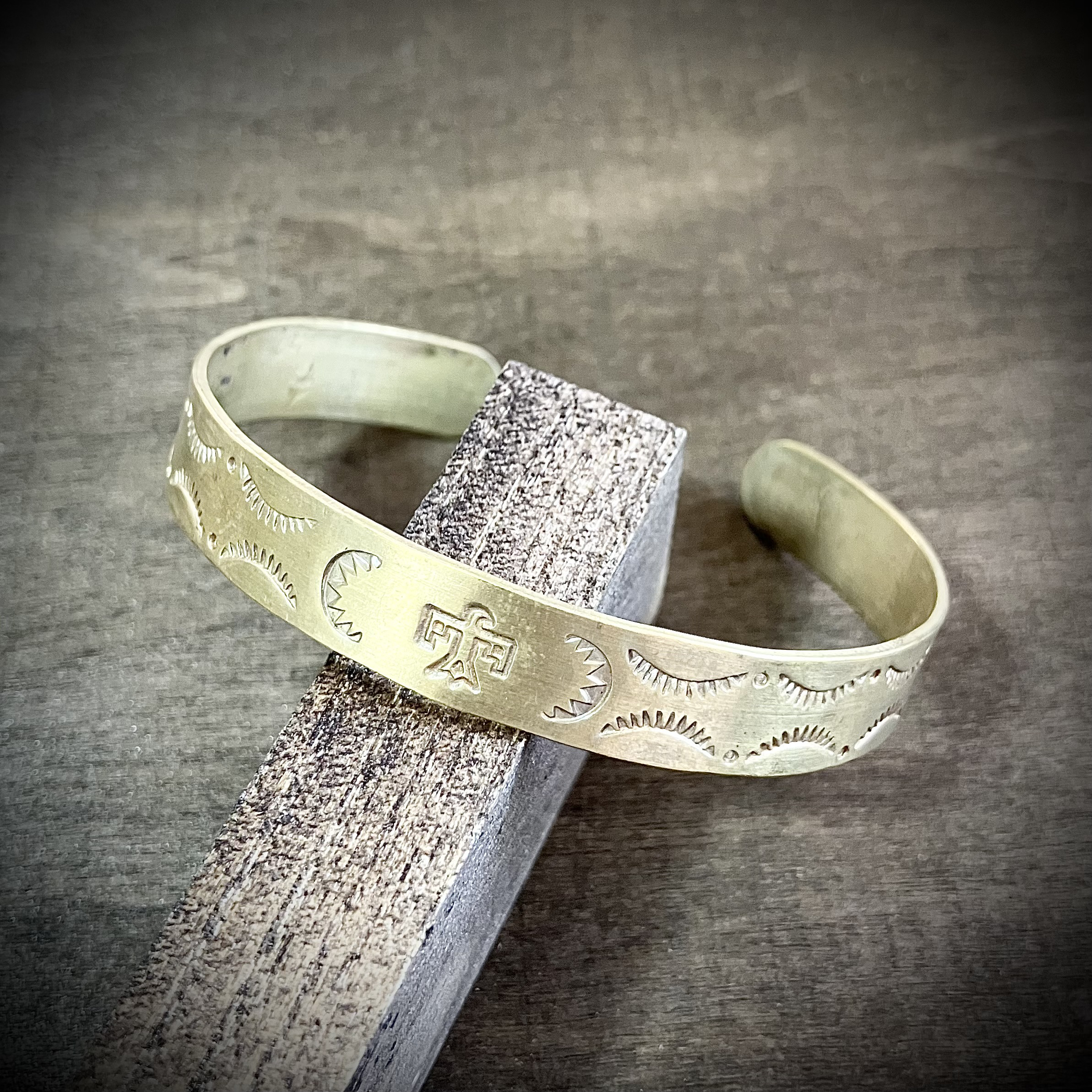 メキシコ ヴィンテージ シルバー 真鍮 ワイヤーラップ ブレスレット