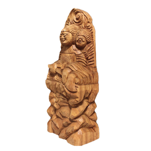 ★限定品：両面宿儺 （高さ：60cm 着色）仏像 円空仏 摸刻 木彫 ☆現品限り☆両面宿儺（高さ：60cm:rs6105）仏像 円空仏 摸刻