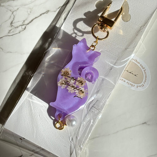 すず☆らんページです。レジン キーホルダー ペンダント マグネット 猫 すず☆らんページです。レジン キーホルダー ペンダント