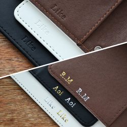 レア機種にも対応！手帳型スマホケース『うさぎとミントグリーンの庭 』milky white flowers全機種注文可◎ 9枚目の画像