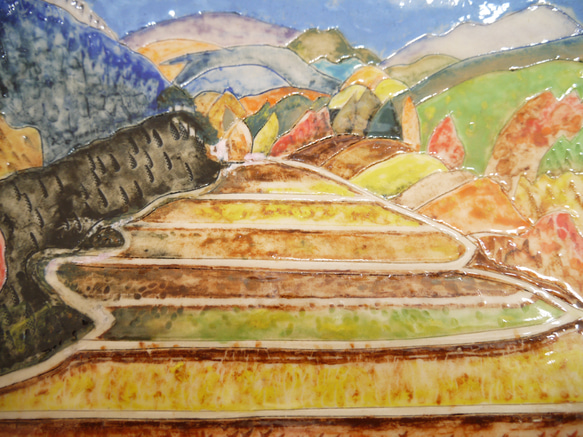 新作2025　山里の風景　アカサタナ様専用品 5枚目の画像