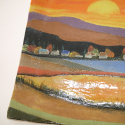 新作2025　山里の風景・夕景　アカサタナ様専用品 3枚目の画像