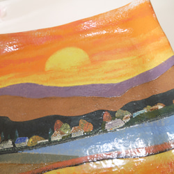 新作2025　山里の風景・夕景　アカサタナ様専用品 2枚目の画像