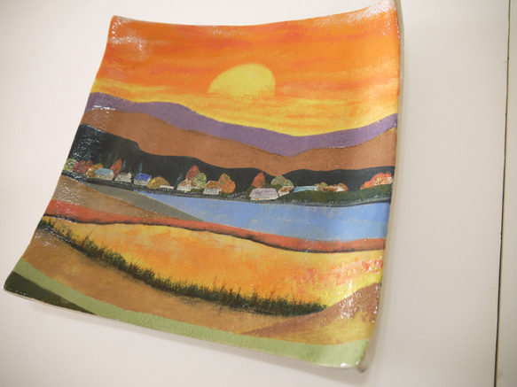 新作2025　山里の風景・夕景　アカサタナ様専用品 7枚目の画像