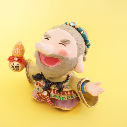 大津絵？作者不詳猿田彦神まくり サルタヒコ/天孫降臨の導きの神】 | 八百万の神の浮世絵師 持田大輔