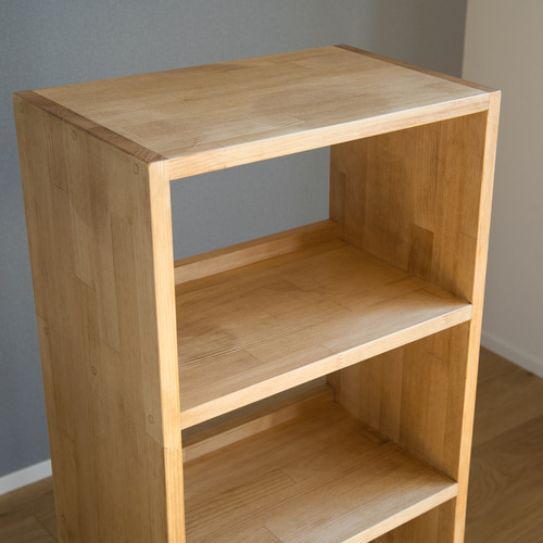 本棚 収納 3段棚 棚 木製ラック 本棚 3段 高さ82cm幅40cm【ラック/シェルフ/収納棚/木製】 本棚