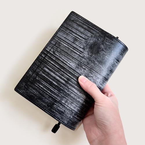 受注生産】A5手帳カバー ブックカバー ノートカバー ブライドルレザー