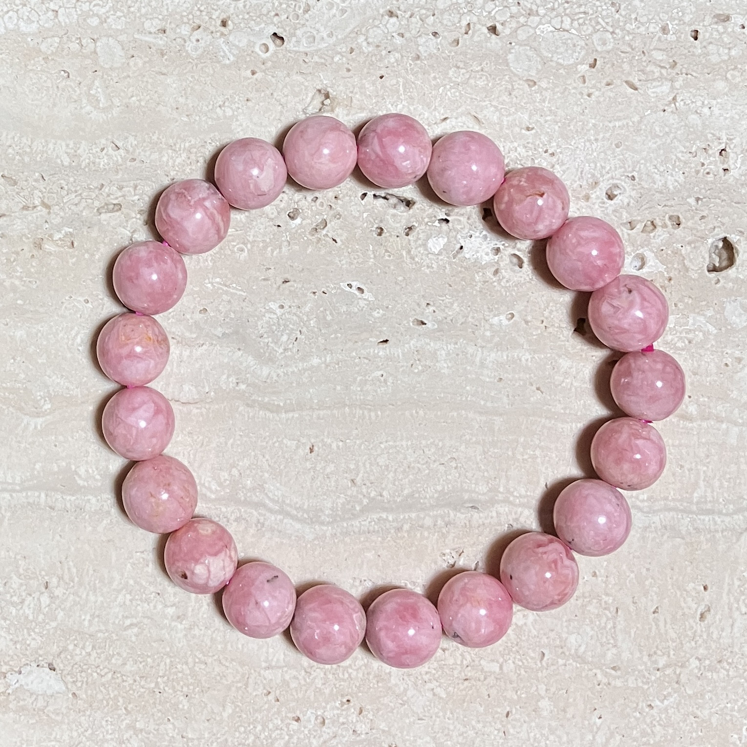 インカローズのブレスレット