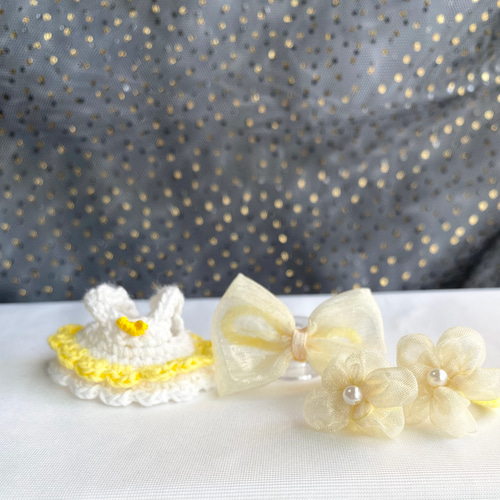 シルバニア赤ちゃんドレス・黄 ⑤ その他人形 縫子mido 通販 18734796