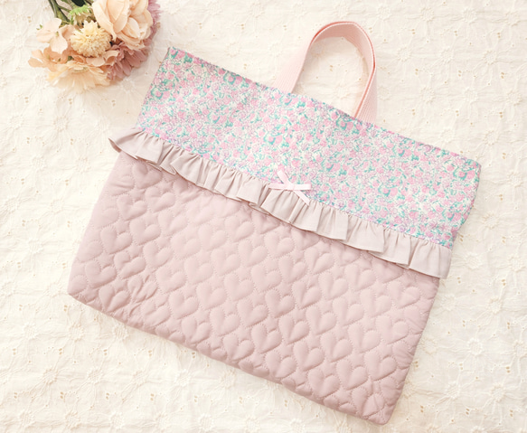 入園入学 ヌビ リバティ 女の子 レッスンバック オーダー 巾着