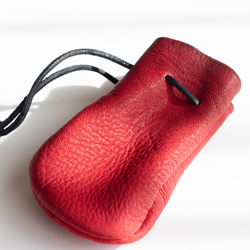 鹿革巾着 2198119 巾着袋 yoki 通販 18735753｜Creema(クリーマ)