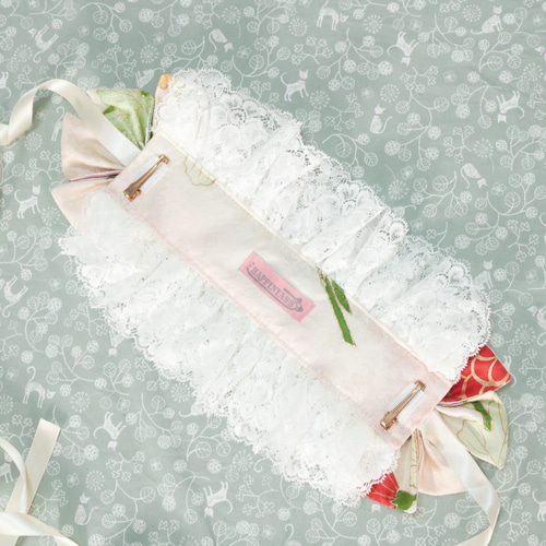 華花×編上① ヘッドドレス ロリータ 和ロリ ヘッドドレス