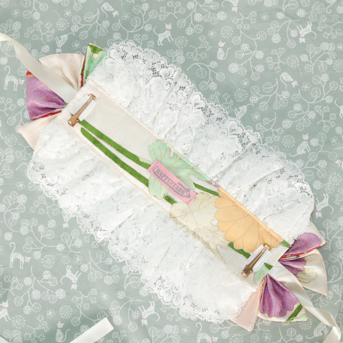 華花×編上① ヘッドドレス ロリータ 和ロリ ヘッドドレス