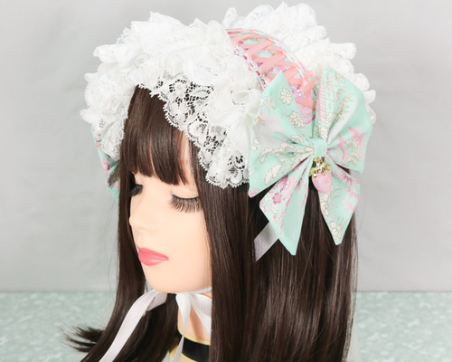 Marikoya ヘッドドレス　苺　クラカル　ロリータ お気に入り】 ヘッドドレス Marikoya 苺 ロリータ クラカル ヘア