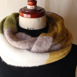 ふわふわ♪ベビーアルパカのニットスヌード 8枚目の画像