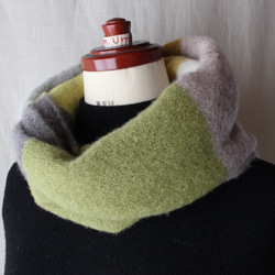 ふわふわ♪ベビーアルパカのニットスヌード 7枚目の画像