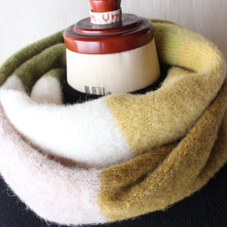 ふわふわ♪ベビーアルパカのニットスヌード 10枚目の画像