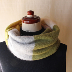 ふわふわ♪ベビーアルパカのニットスヌード 6枚目の画像