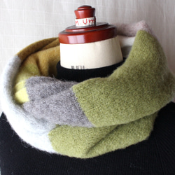 ふわふわ♪ベビーアルパカのニットスヌード 5枚目の画像