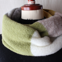 ふわふわ♪ベビーアルパカのニットスヌード 11枚目の画像