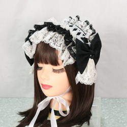 ୨୧ヘッドドレス୨୧ఇ꒰ㆁ̴̶̷̤́.̮ㆁ̴̶̷̤̀꒱ఇ黒薔薇が可愛い♡ ♥︎ロリィタ୨୧♥︎現品限り！♥︎ 4306ecf258c89d989b33acc70a8a9f