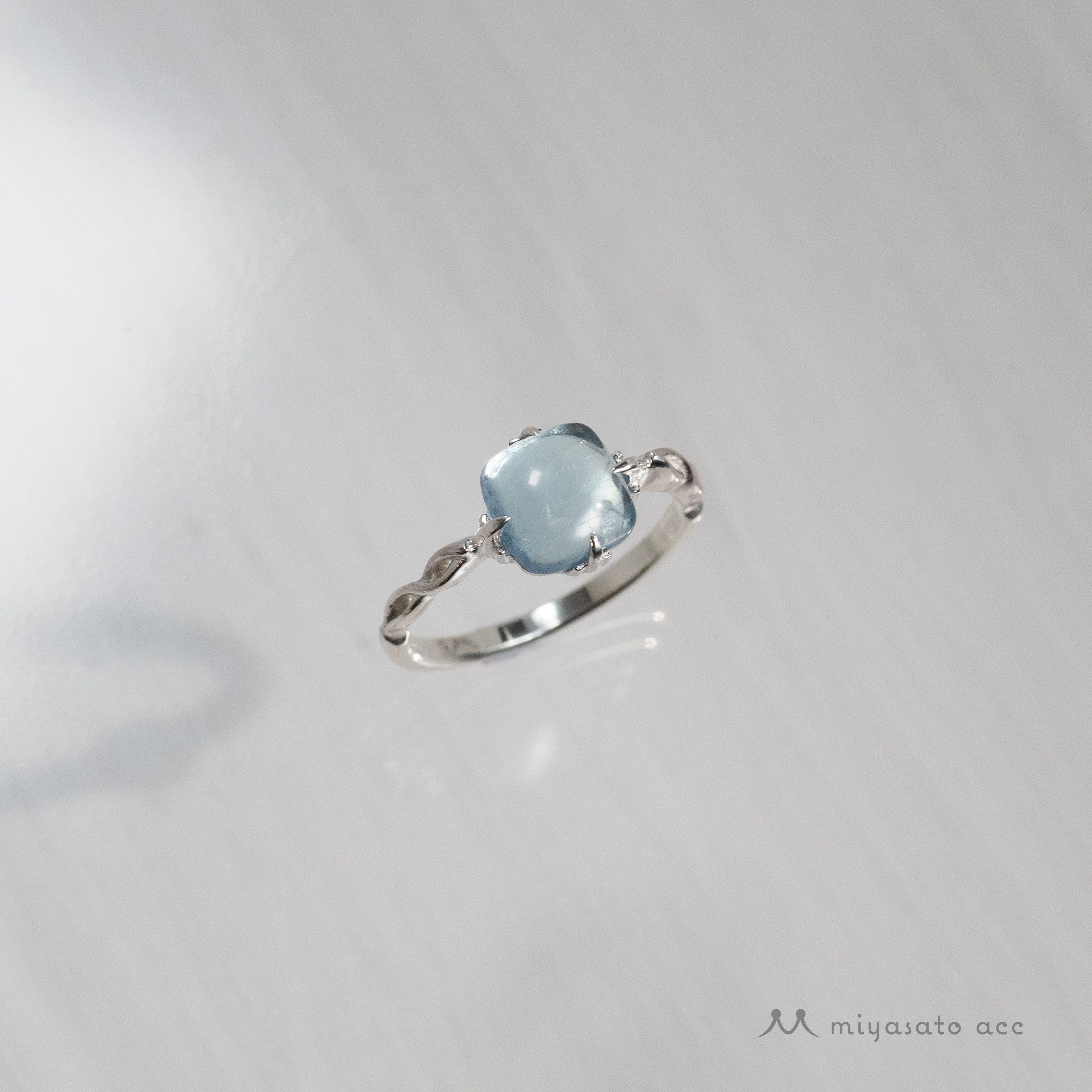 アクアマリン　スクエアリング