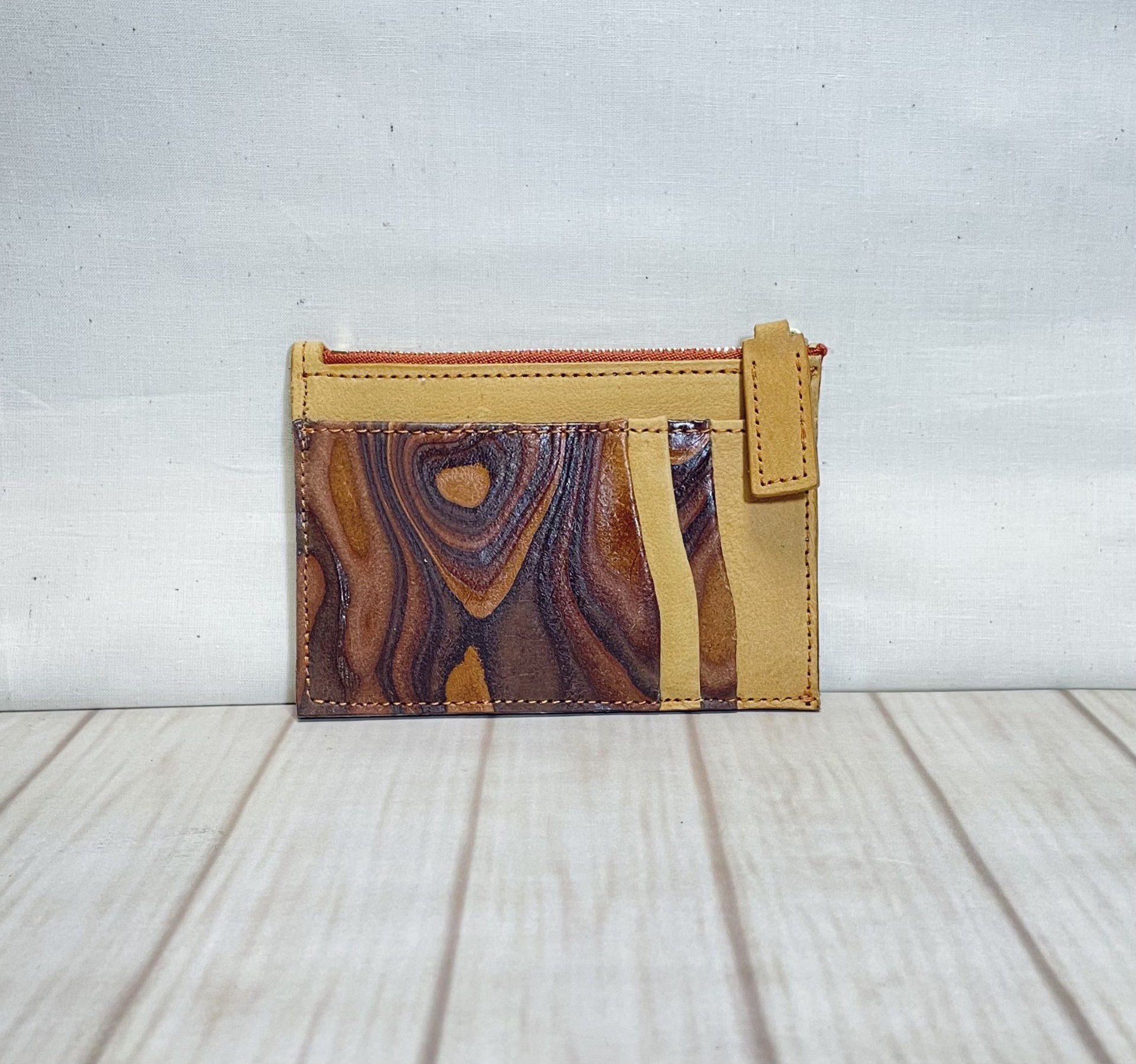 ★東京発★木目スキモレザーのフラグメントケース172