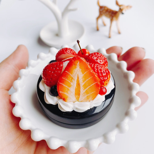 食品サンプル】昭和レトロ 喫茶店のキラキラゼリー オブジェ