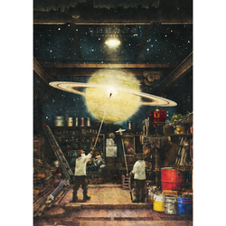 フレーム付き 45×33㎝ アートパネル インテリア 抽象画 絵画 モダン