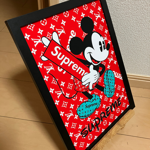 SUPREME type☆オマージュアートインテリアポスター#63 SUPREME type☆オマージュアートインテリアポスター#63