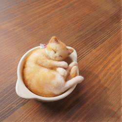 グラタン猫　おかか　Φ12.5cm 7枚目の画像