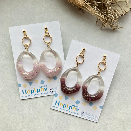 フープピアス 各種 サージカルステンレス ② ピアス（フープ） hopi 