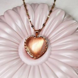 天然ローズクオーツ「ロマンスオーラ」ネックレス 2枚目の画像