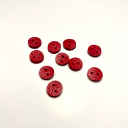 赤（レッド） ボタン のおすすめ人気通販｜Creema(クリーマ