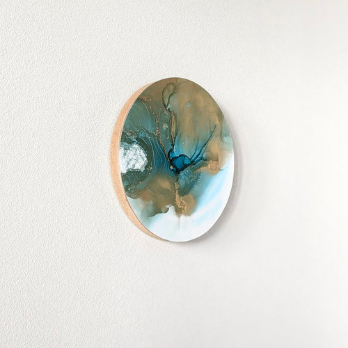 【波紋アート】～ 凪 ～ ／60cm × 60cm／ナチュラルサンド 23年のサンドクラフト – サンドクラフト2025 in みたね